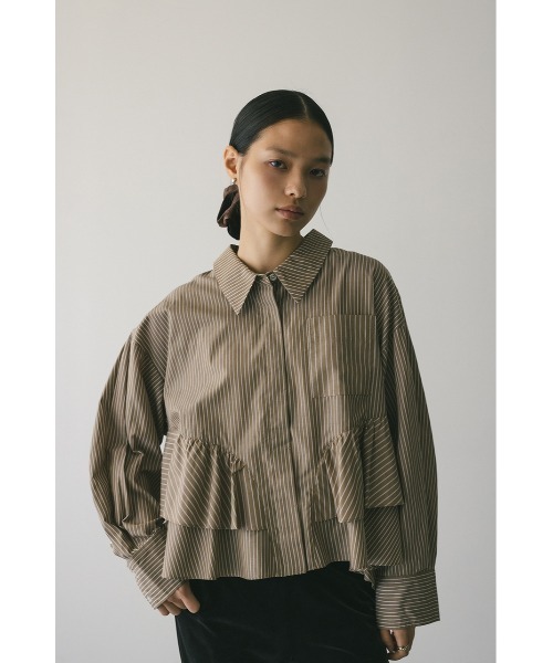 STYLEMIXER スタイルミキサー　ティアードフリルシャツ ティアードフリルシャツ（シャツ/ブラウス）｜STYLEMIXER（スタイル