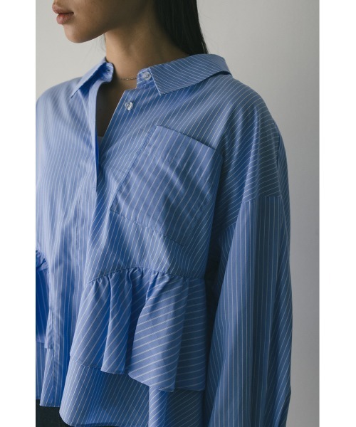 ティアードフリルシャツ（シャツ/ブラウス）｜STYLEMIXER（スタイル