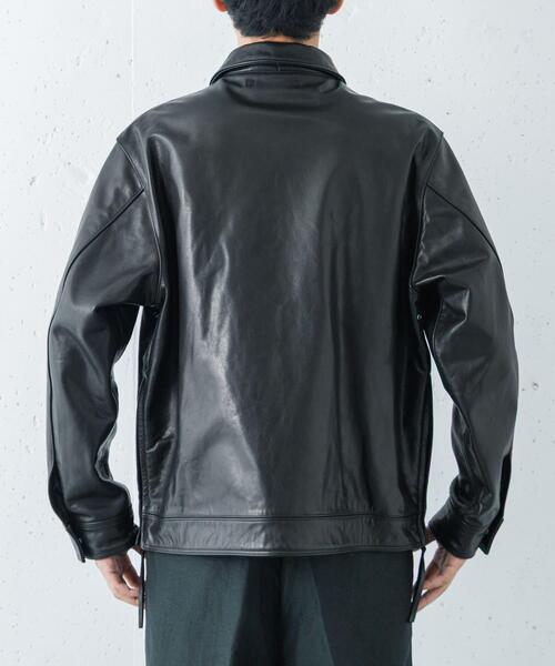 アーバンリサーチ　レザージャケット new basic COW LEATHER TYPE A-2 JACKET（その他アウター