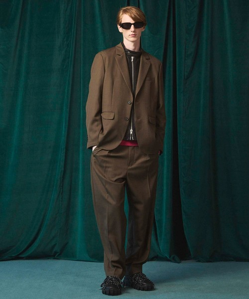 UNISEX》Dry Gabardine Regular-Over Set Up/ドライギャバ