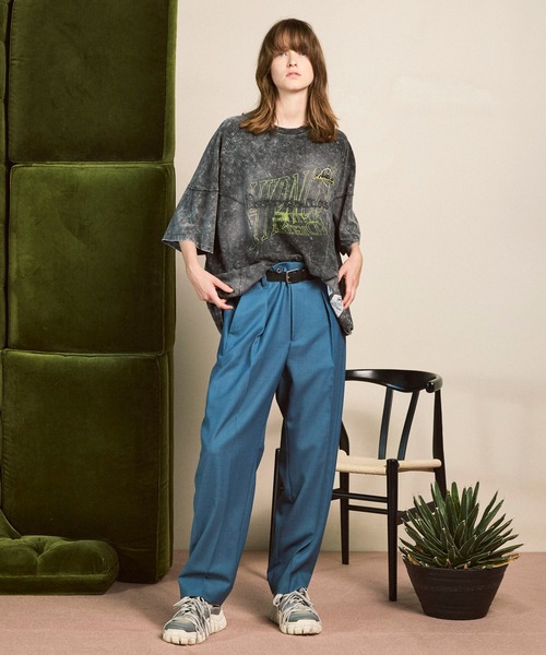 b*a様 メゾンスペシャル　セットアップ　　　　 【バラ売り可】【夏セール中】 UNISEX》Wool Like Regular-Over Set Up/ウールライクレギュラー