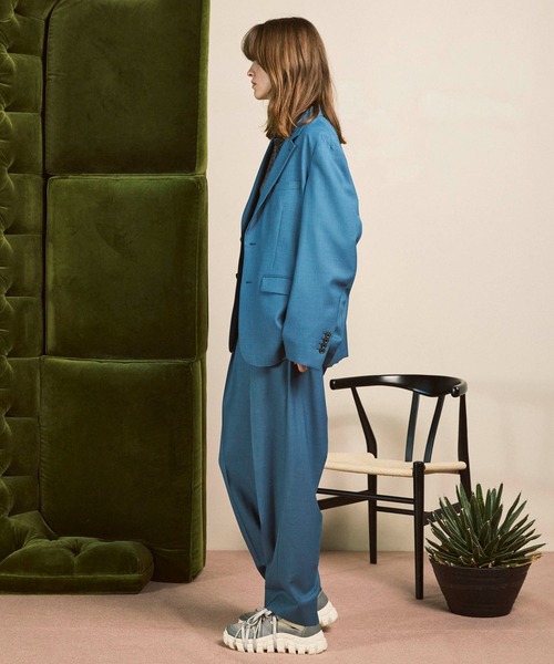 UNISEX》Dry Gabardine Regular-Over Set Up/ドライギャバ