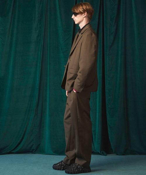 UNISEX》Dry Gabardine Regular-Over Set Up/ドライギャバレギュラー