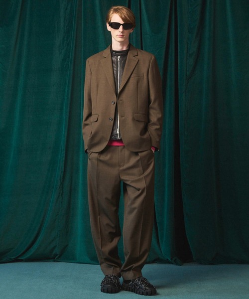 メゾンスペシャル maison special セットアップ UNISEX》Dry Gabardine Regular-Over Set Up/ドライギャバ