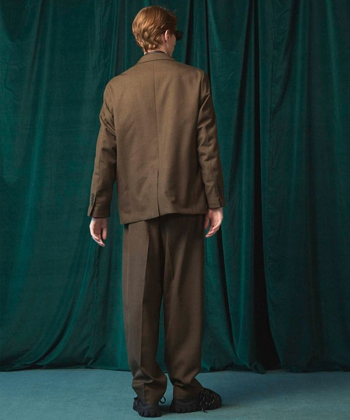 UNISEX》Dry Gabardine Regular-Over Set Up/ドライギャバレギュラー