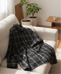 ALWAYS GOOD TIME | 【BEVERLY HILLS POLO CLUB/ビバリーヒルズポロクラブ】ＴＲルーズチェック柄長袖シャツ(シャツ/ブラウス)