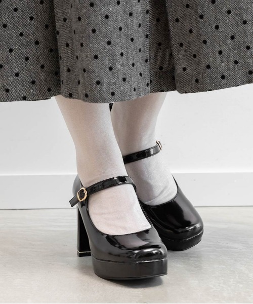 セール】ストームデザインメリージェーンパンプス（パンプス）｜RANDA