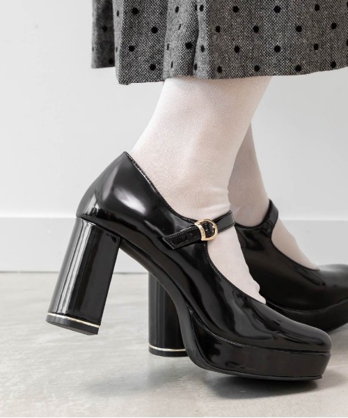 セール】ストームデザインメリージェーンパンプス（パンプス）｜RANDA