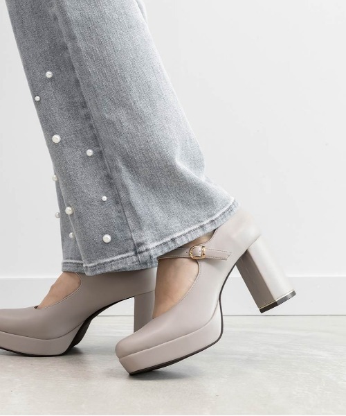 セール】ストームデザインメリージェーンパンプス（パンプス）｜RANDA