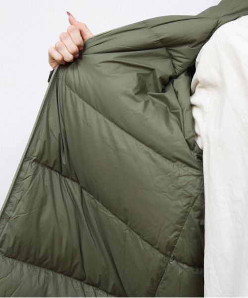 MARMOT(マーモット)の「Marmot/マーモット バーティカルロングダウンジャケット Vertical Long Down Jacket(ダウンジャケット/コート・メンズ・ブラック/カーキ・M/L)」の17枚目の写真