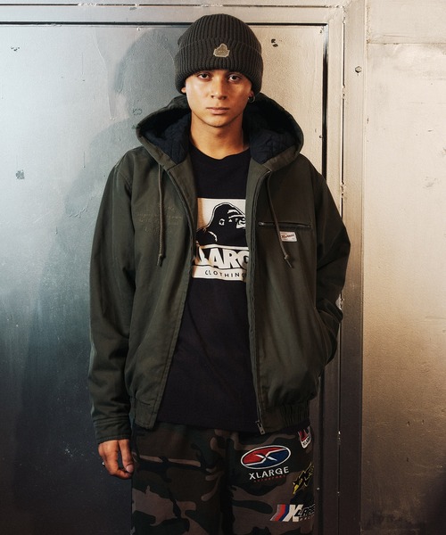 HOODED UTILITY JACKET（その他アウター）｜XLARGE（エクストララージ