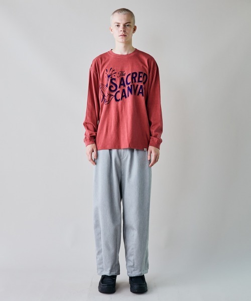 rehacer(レアセル)の「rehacer : Lanthanum Tuck Pants / ランタン タック パンツ(その他パンツ・メンズ・オリーブ/グレー/ブラック・LARGE/MEDIUM/SMALL)」の17枚目の写真