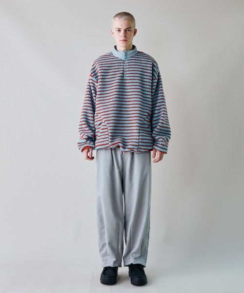 rehacer(レアセル)の「rehacer : Lanthanum Tuck Pants / ランタン タック パンツ(その他パンツ・メンズ・オリーブ/グレー/ブラック・LARGE/MEDIUM/SMALL)」の19枚目の写真