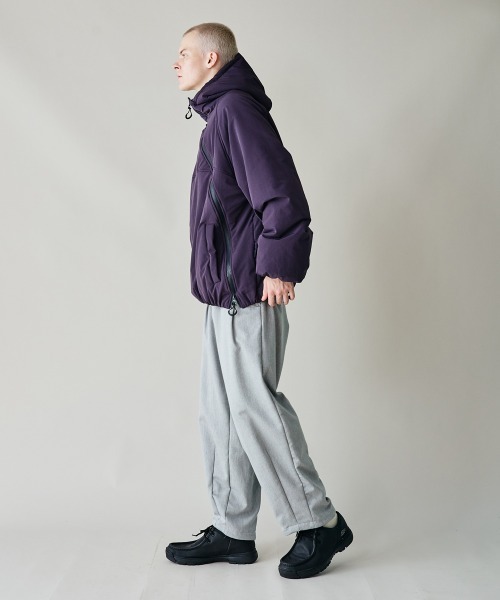 rehacer(レアセル)の「rehacer : Lanthanum Tuck Pants / ランタン タック パンツ(その他パンツ・メンズ・オリーブ/グレー/ブラック・LARGE/MEDIUM/SMALL)」の10枚目の写真