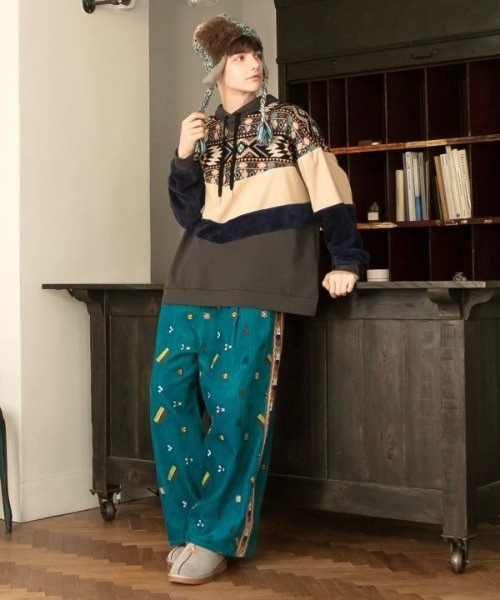 チャイハネ（チャイハネ）の「【チャイハネ】ボアウズ サボMEN'Sシューズ（その他シューズ・メンズ・ベージュ/マスタード/ネイビー・L/LL）」の5枚目の写真