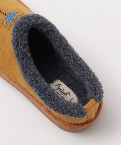 チャイハネ（チャイハネ）の「【チャイハネ】ボアウズ サボMEN'Sシューズ（その他シューズ・メンズ・ベージュ/マスタード/ネイビー・L/LL）」の8枚目の写真