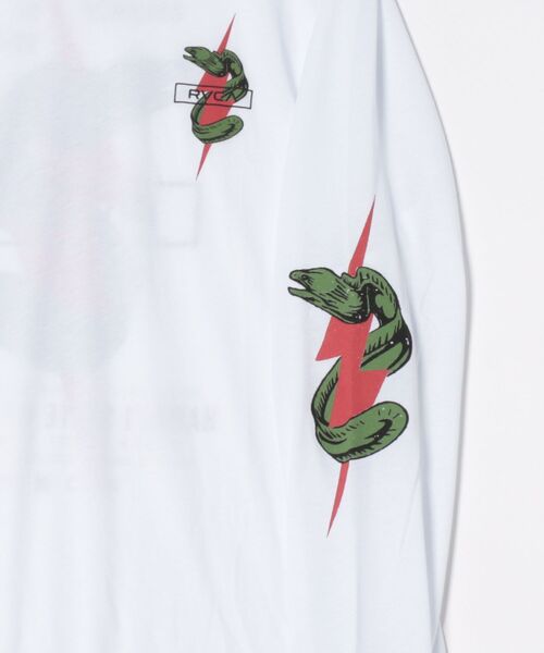 RVCA(ルーカ)の「RVCA SHOCK SQUAD LS(Tシャツ/カットソー・メンズ・ホワイト/ブラック・M/L)」の10枚目の写真