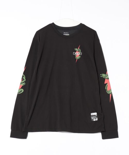 RVCA(ルーカ)の「RVCA SHOCK SQUAD LS(Tシャツ/カットソー・メンズ・ホワイト/ブラック・M/L)」の8枚目の写真
