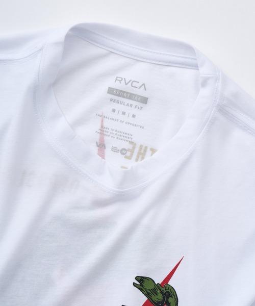 RVCA(ルーカ)の「RVCA SHOCK SQUAD LS(Tシャツ/カットソー・メンズ・ホワイト/ブラック・M/L)」の11枚目の写真