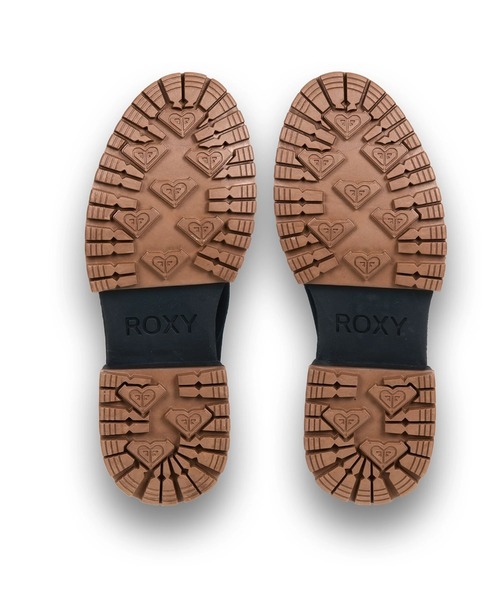 ROXY(ロキシー)の「WORK IT LOW /ロキシーモカシンショートブーツ(ブーツ・レディース・ブラック・24cm)」の2枚目の写真