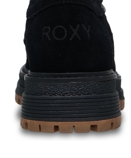 ROXY(ロキシー)の「WORK IT LOW /ロキシーモカシンショートブーツ(ブーツ・レディース・ブラック・24cm)」の3枚目の写真