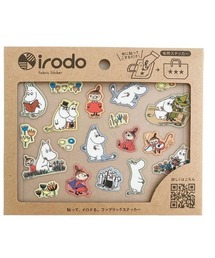 MOOMIN(ムーミン)のムーミン 布に貼れる転写シール IRODO ムーミンパーティー S&C(ステッカー/テープ)