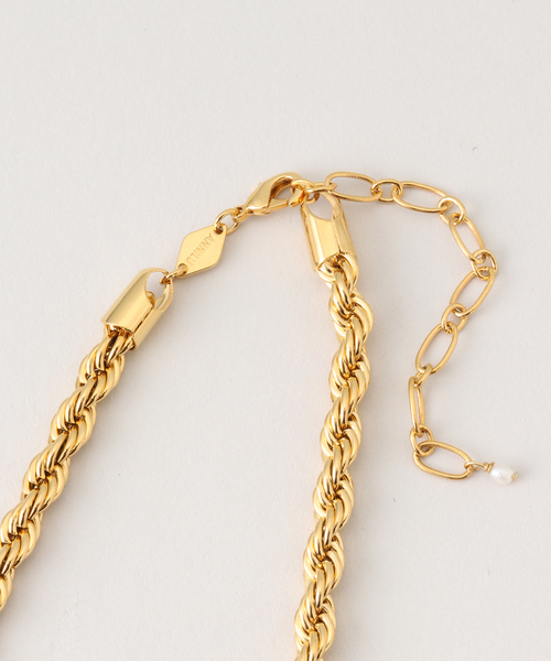 ANNI LU(アニールー)の「ANNI LU GOLDEN ROPE ネックレス(ネックレス・レディース・ゴールド・FREE)」の4枚目の写真