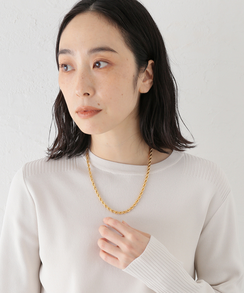 ANNI LU(アニールー)の「ANNI LU GOLDEN ROPE ネックレス(ネックレス・レディース・ゴールド・FREE)」の2枚目の写真