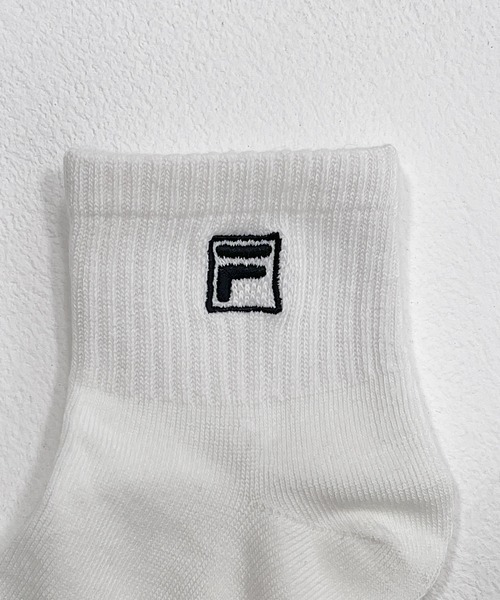 FILA（フィラ）の「FILA フィラ ソックス ベーシックブランド ロゴ 刺繍 靴下 3足セット 25～27cm（ソックス/靴下・メンズ・マルチ/ブラック/その他/ホワイト・25-27CM）」の22枚目の写真