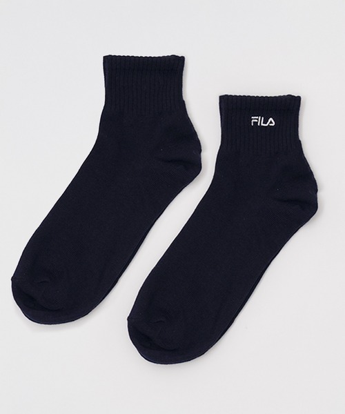 FILA（フィラ）の「FILA フィラ ソックス ベーシックブランド ロゴ 刺繍 靴下 3足セット 25～27cm（ソックス/靴下・メンズ・マルチ/ブラック/その他/ホワイト・25-27CM）」の12枚目の写真