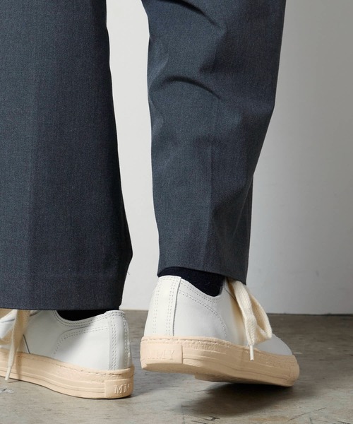 Maison MIHARA YASUHIRO（メゾンミハラヤスヒロ）の「General Scale. Maison MIHARA YASUHIRO /ジェネラルスケール メゾンミハラヤスヒロ TRENT/Leather Low-Top Sneakers キャンバス スニーカー（スニーカー・メンズ・ブラック/ホワイト・43/36/37/38/40/41/42/44）」の22枚目の写真