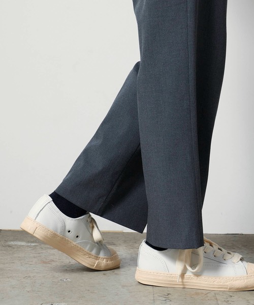 Maison MIHARA YASUHIRO（メゾンミハラヤスヒロ）の「General Scale. Maison MIHARA YASUHIRO /ジェネラルスケール メゾンミハラヤスヒロ TRENT/Leather Low-Top Sneakers キャンバス スニーカー（スニーカー・メンズ・ブラック/ホワイト・43/36/37/38/40/41/42/44）」の14枚目の写真