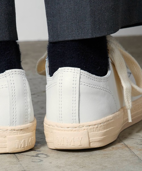 Maison MIHARA YASUHIRO（メゾンミハラヤスヒロ）の「General Scale. Maison MIHARA YASUHIRO /ジェネラルスケール メゾンミハラヤスヒロ TRENT/Leather Low-Top Sneakers キャンバス スニーカー（スニーカー・メンズ・ブラック/ホワイト・43/36/37/38/40/41/42/44）」の13枚目の写真