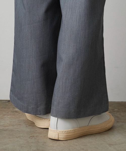 Maison MIHARA YASUHIRO（メゾンミハラヤスヒロ）の「General Scale. Maison MIHARA YASUHIRO /ジェネラルスケール メゾンミハラヤスヒロ TRENT/Leather Low-Top Sneakers キャンバス スニーカー（スニーカー・メンズ・ブラック/ホワイト・43/36/37/38/40/41/42/44）」の17枚目の写真