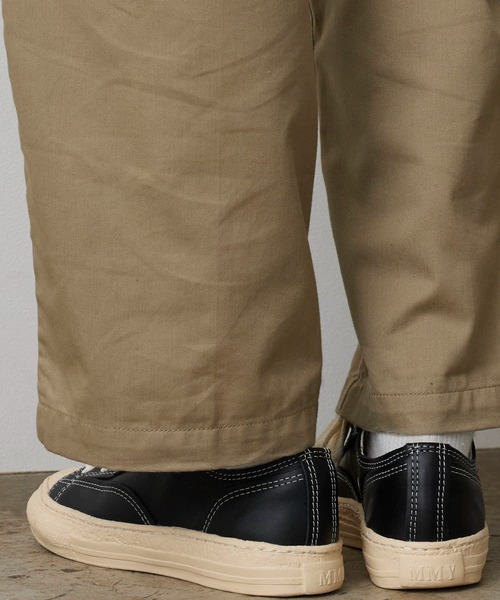 Maison MIHARA YASUHIRO（メゾンミハラヤスヒロ）の「General Scale. Maison MIHARA YASUHIRO /ジェネラルスケール メゾンミハラヤスヒロ TRENT/Leather Low-Top Sneakers キャンバス スニーカー（スニーカー・メンズ・ブラック/ホワイト・43/36/37/38/40/41/42/44）」の20枚目の写真