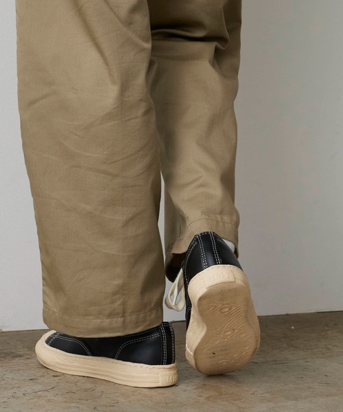 Maison MIHARA YASUHIRO（メゾンミハラヤスヒロ）の「General Scale. Maison MIHARA YASUHIRO /ジェネラルスケール メゾンミハラヤスヒロ TRENT/Leather Low-Top Sneakers キャンバス スニーカー（スニーカー・メンズ・ブラック/ホワイト・43/36/37/38/40/41/42/44）」の7枚目の写真