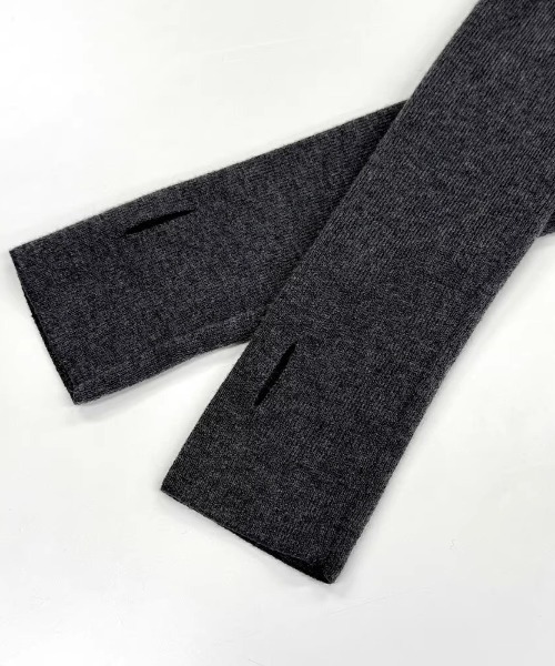 Sibra(シブラ)の「ショートスリーブカラートップス+アームウォーマーセット(Tシャツ/カットソー・レディース・ブラウン/ブラック/グレー・M)」の11枚目の写真
