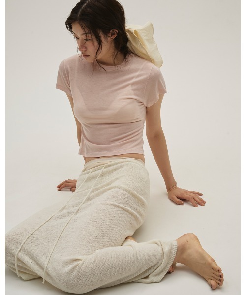 TODAYFUL（トゥデイフル）の「Miniboucle Knit Skirt（スカート・レディース・チョコ/キナリ/ダークグレー・36inch/38inch）」の9枚目の写真