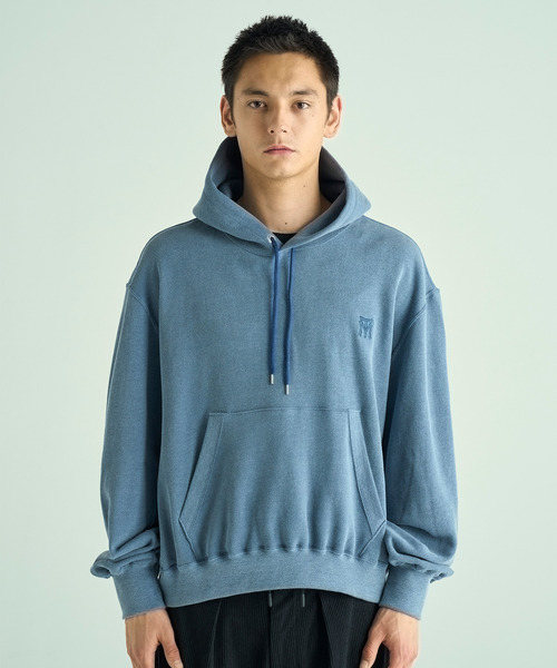 VICTIM（ヴィクティム）の「VICTIM ヴィクティム / VINTAGE EFFECT PARKA ヴィンテージエフェクトプルオーバーパーカー / VTM-25-CS-105（パーカー・メンズ・ブラック/ネイビー/グリーン・1/2/3）」の3枚目の写真