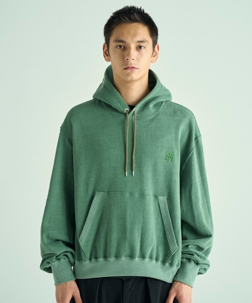 VICTIM（ヴィクティム）の「VICTIM ヴィクティム / VINTAGE EFFECT PARKA ヴィンテージエフェクトプルオーバーパーカー / VTM-25-CS-105（パーカー・メンズ・ブラック/ネイビー/グリーン・1/2/3）」の2枚目の写真