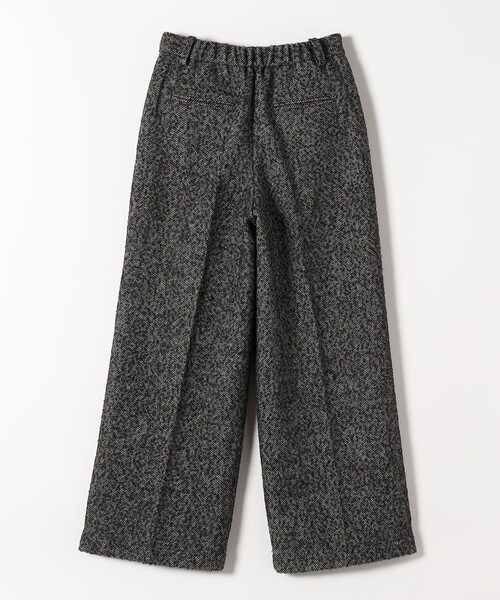 quaranciel: ツイード タック ワイド パンツ（その他パンツ