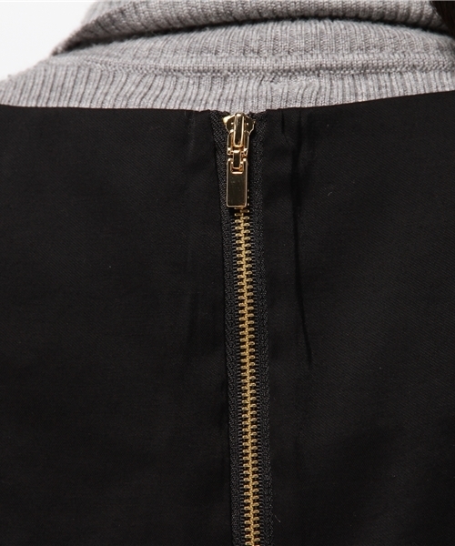 OUTLET（アウトレット）の「【CAPRICIEUX LE'MAGE】テンセルガウチョコンビネゾン（つなぎ/オールインワン・レディース・レンガ/ブラック/カーキ・38/36）」の7枚目の写真