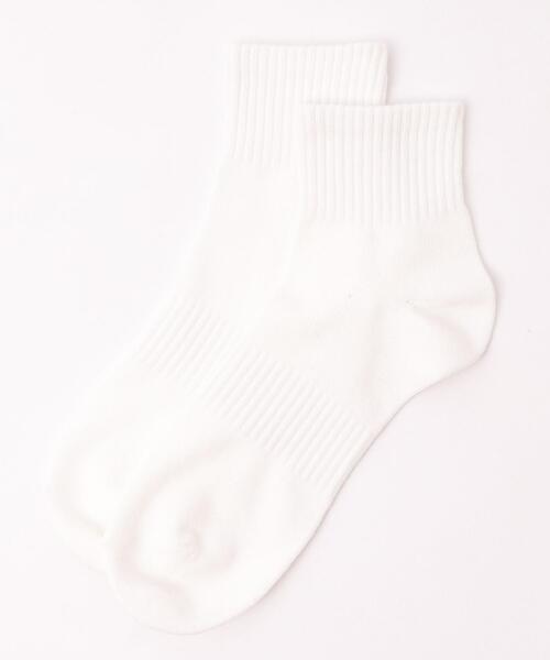 WEGO（ウィゴー）の「WEGO/【3点セット】ムジアンクルソックス（ソックス/靴下・メンズ・ブラック/その他/ホワイト・25-27CM）」の7枚目の写真