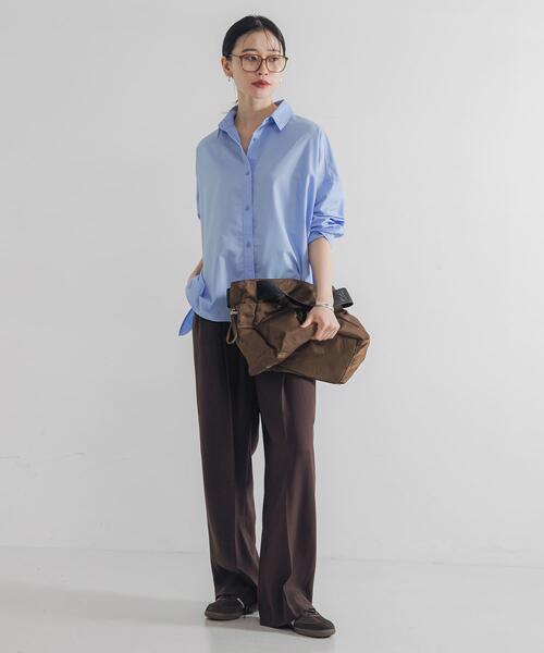 URBAN RESEARCH(アーバンリサーチ)の「ダブルクロスキュプラパンツ(その他パンツ・レディース・ブラック/ネイビー/ブラウン・40/38/42/36)」の14枚目の写真