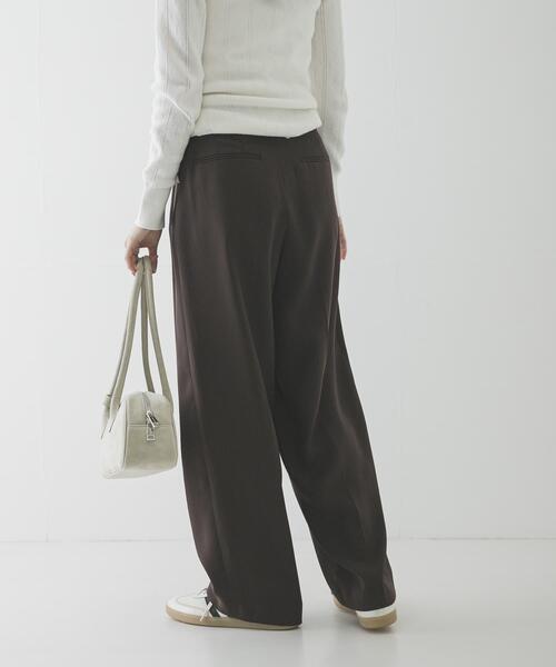 URBAN RESEARCH(アーバンリサーチ)の「ダブルクロスキュプラパンツ(その他パンツ・レディース・ブラック/ネイビー/ブラウン・40/38/42/36)」の18枚目の写真