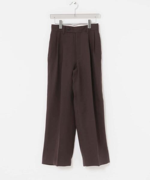 URBAN RESEARCH(アーバンリサーチ)の「ダブルクロスキュプラパンツ(その他パンツ・レディース・ブラック/ネイビー/ブラウン・40/38/42/36)」の22枚目の写真