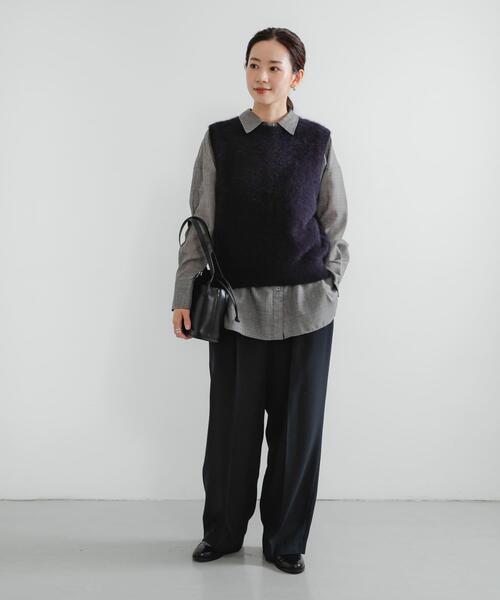 URBAN RESEARCH(アーバンリサーチ)の「ダブルクロスキュプラパンツ(その他パンツ・レディース・ブラック/ネイビー/ブラウン・40/38/42/36)」の19枚目の写真