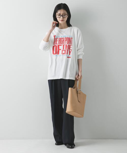 URBAN RESEARCH(アーバンリサーチ)の「ダブルクロスキュプラパンツ(その他パンツ・レディース・ブラック/ネイビー/ブラウン・40/38/42/36)」の4枚目の写真