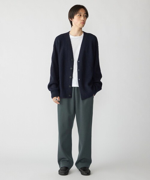 City Ambient Products（シティアンビエントプロダクツ）の「City Ambient Products: AZE Vネック カーディガン（カーディガン/ボレロ・メンズ・ブラウン/ネイビー・SMALL/MEDIUM/LARGE）」の12枚目の写真