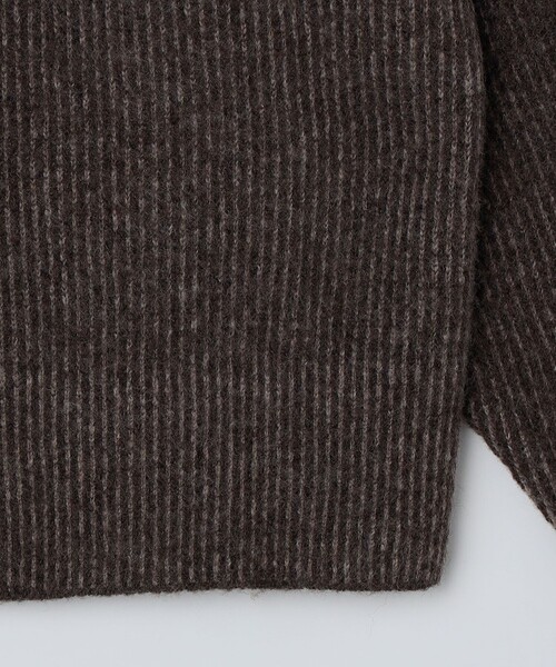 City Ambient Products（シティアンビエントプロダクツ）の「City Ambient Products: AZE Vネック カーディガン（カーディガン/ボレロ・メンズ・ブラウン/ネイビー・SMALL/MEDIUM/LARGE）」の3枚目の写真